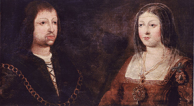 Ferdinand and Isabella painting