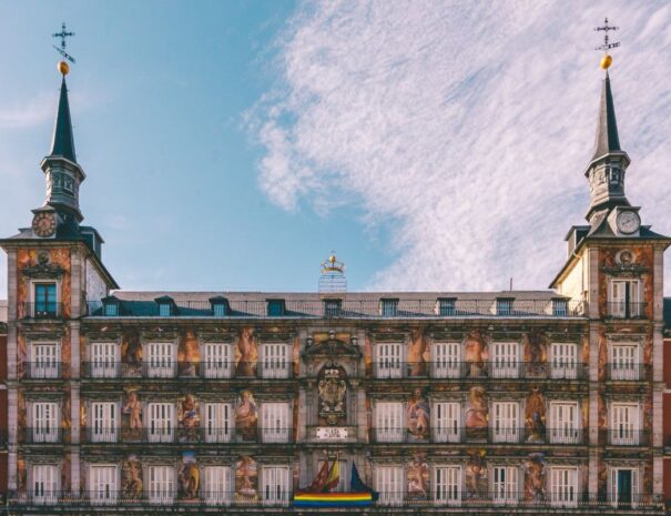plaza mayor building in Madrid