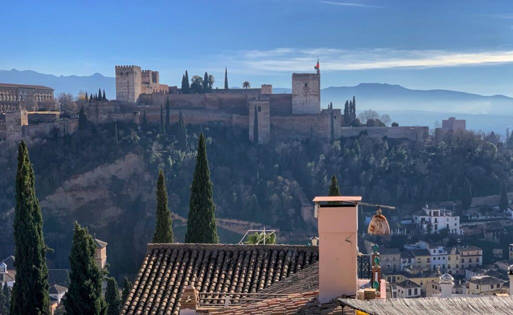 Views of Alhambra. Granada top attraction
