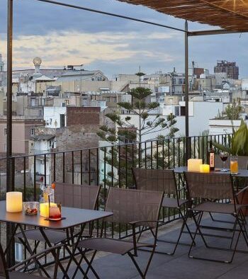 Best restaurants in Barcelona - Terrace at Casa Camper in Gothic district