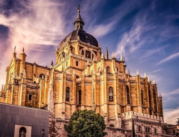 La Almudena Cathedral in Madrid