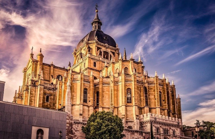 La Almudena Cathedral in Madrid