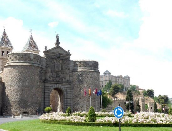 Puerta de Bisagra in Toledo