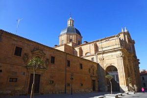 Church and convent Agustinas in Salamanca Spain