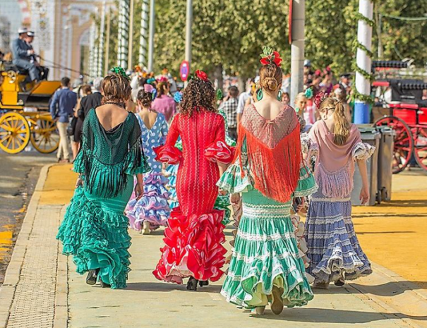 Seville Fair In April