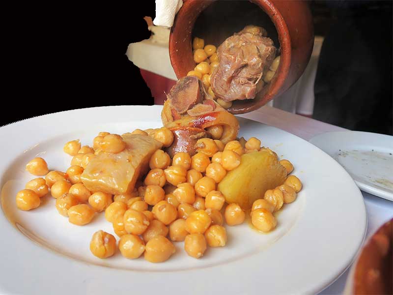 cocido stew in Madrid