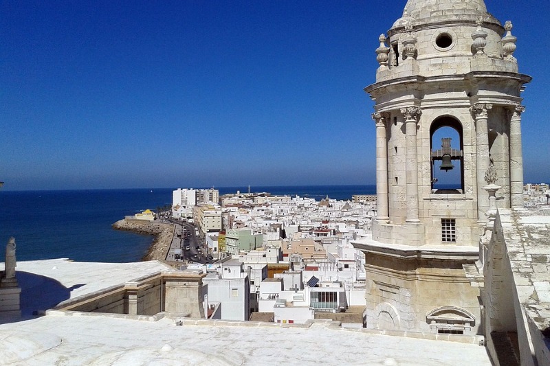 views from the cathedral of cadiz