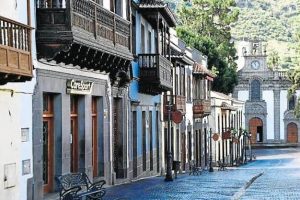Traditional houses in Teror Gran Canaria